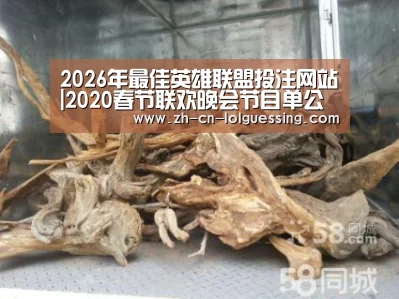 2026年最佳英雄联盟投注网站|2020春节联欢晚会节目单公布:语言类节目众多(图4) 2026年最佳英雄联盟投注网站